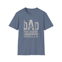 Load image into Gallery viewer, The MAN, The Myth, The Legend Fathers Gift, Dad Tee
