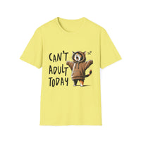 Load image into Gallery viewer, Can&#39;t Adult Today, Funny Gift for Cat Lovers Tee

