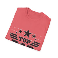 Load image into Gallery viewer, Top Dads Unisex Tee - Top Gun Theme T-Shirt
