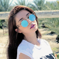 Load image into Gallery viewer, NewSteampunk Sunglasses Women Round Men Gothic Vintage
