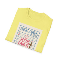 Load image into Gallery viewer, Jesus Paid It All, Spiritual Tee
