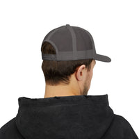 Load image into Gallery viewer, Trucker Cap — PIER &amp; CO Embroidered Logo Snapback