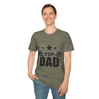 Load image into Gallery viewer, Top Dads Unisex Tee - Top Gun Theme T-Shirt
