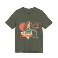 Load image into Gallery viewer, A Little Salty, A Little Sweet Mermaid T-Shirt
