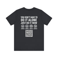 Load image into Gallery viewer, Mental Health Awareness Shirt, Recovery Apparel, GET HONEST, GET HELP, GET FREE from Addiction
