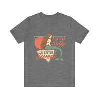 Load image into Gallery viewer, A Little Salty, A Little Sweet Mermaid T-Shirt
