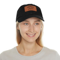Load image into Gallery viewer, Georgia Peach Leather Patch Hat
