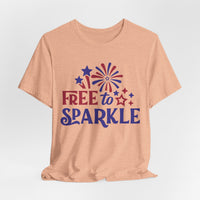 Load image into Gallery viewer, Free to Sparkle Tee