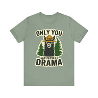 Load image into Gallery viewer, Only You Can Prevent The Drama, Llama Tee
