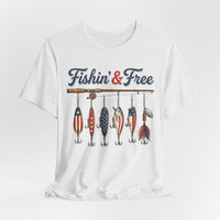 Load image into Gallery viewer, Fishing &amp; Freedom Tee