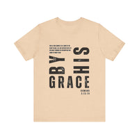 Load image into Gallery viewer, &#39;By His Grace&#39; Faith Inspired Tee
