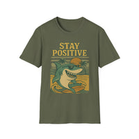Load image into Gallery viewer, Stay Positive Shark Tee
