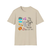 Load image into Gallery viewer, She Works Willingly With Her Hands Tee
