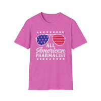Load image into Gallery viewer, All American Pharmacist, Patriotic Tee
