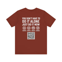 Load image into Gallery viewer, Mental Health Awareness Shirt, Recovery Apparel, GET HONEST, GET HELP, GET FREE from Addiction
