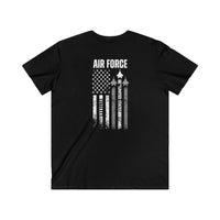 Load image into Gallery viewer, Air Force Veteran Flag Shirt – American Pride Military Apparel
