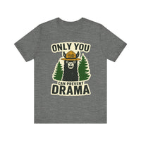 Load image into Gallery viewer, Only You Can Prevent The Drama, Llama Tee
