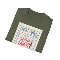 Load image into Gallery viewer, Jesus Paid It All, Spiritual Tee
