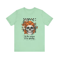 Load image into Gallery viewer, Tis The Season To Be Spooky Skeleton Tee
