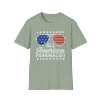 Load image into Gallery viewer, All American Pharmacist, Patriotic Tee
