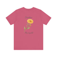 Load image into Gallery viewer, October Marigold Birth Month Tee
