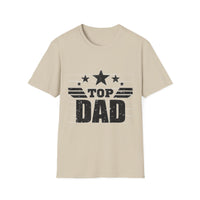 Load image into Gallery viewer, Top Dads Unisex Tee - Top Gun Theme T-Shirt

