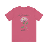Load image into Gallery viewer, September Aster Birth Month Tee
