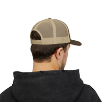 Load image into Gallery viewer, Trucker Cap — PIER &amp; CO Embroidered Logo Snapback