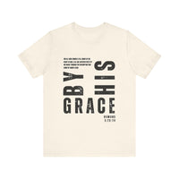 Load image into Gallery viewer, &#39;By His Grace&#39; Faith Inspired Tee
