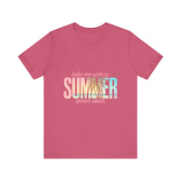 Load image into Gallery viewer, Take Me Where Summer Never Ends Tee
