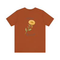 Load image into Gallery viewer, October Marigold Birth Month Tee
