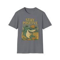 Load image into Gallery viewer, Stay Positive Shark Tee

