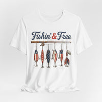 Load image into Gallery viewer, Fishing &amp; Freedom Tee