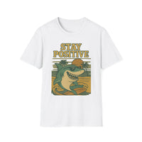 Load image into Gallery viewer, Stay Positive Shark Tee
