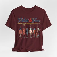 Load image into Gallery viewer, Fishing &amp; Freedom Tee