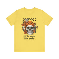 Load image into Gallery viewer, Tis The Season To Be Spooky Skeleton Tee
