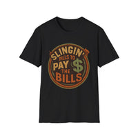Load image into Gallery viewer, Slingin Pills to Pay The Bills, Distressed Tee
