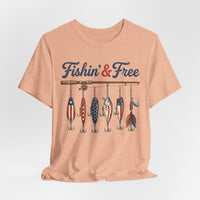 Load image into Gallery viewer, Fishing &amp; Freedom Tee