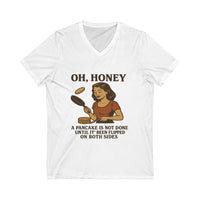 Load image into Gallery viewer, Funny Pancake Flip Lover V-Neck Tee,
