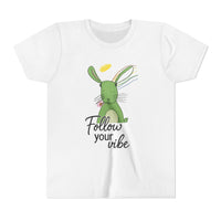 Load image into Gallery viewer, Follow Your Vibe Bunny Youth Tee
