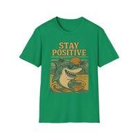 Load image into Gallery viewer, Stay Positive Shark Tee
