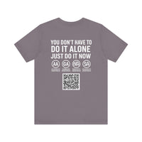 Load image into Gallery viewer, Mental Health Awareness Shirt, Recovery Apparel, GET HONEST, GET HELP, GET FREE from Addiction
