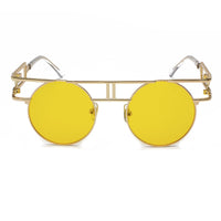 Load image into Gallery viewer, NewSteampunk Sunglasses Women Round Men Gothic Vintage
