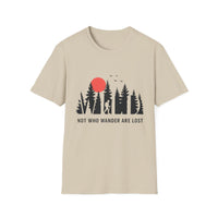 Load image into Gallery viewer, Not Who Wander Are Lost, WILD Wanderlust Tee
