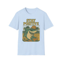 Load image into Gallery viewer, Stay Positive Shark Tee
