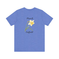Load image into Gallery viewer, March Daffodil Birth Month Tee
