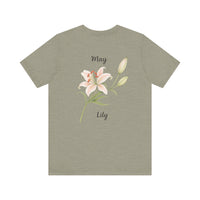 Load image into Gallery viewer, May Lily  Birth Month Tee
