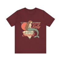 Load image into Gallery viewer, A Little Salty, A Little Sweet Mermaid T-Shirt
