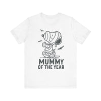 Load image into Gallery viewer, Mummy of the Year Tee,  Halloween Tee
