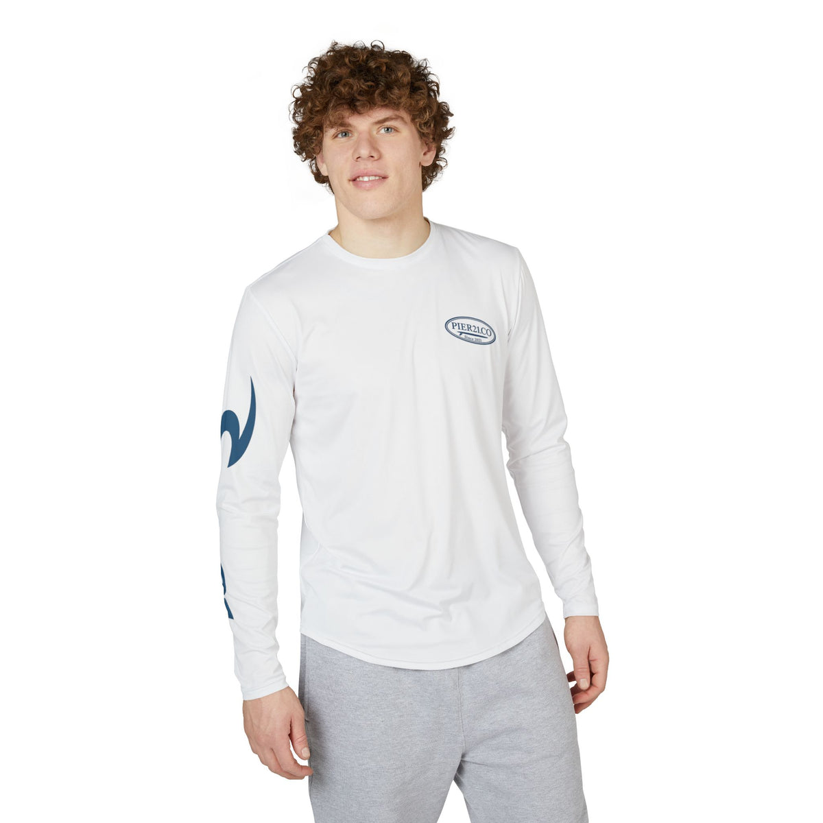 Men's UV Protection Long Sleeve Shirt, Pier21, Fishing Shirt